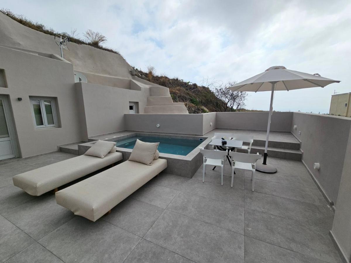 Petroma Cave Suites Vourvoúlos Dış mekan fotoğraf