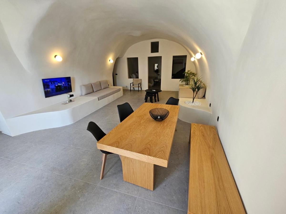 Petroma Cave Suites Vourvoúlos Dış mekan fotoğraf