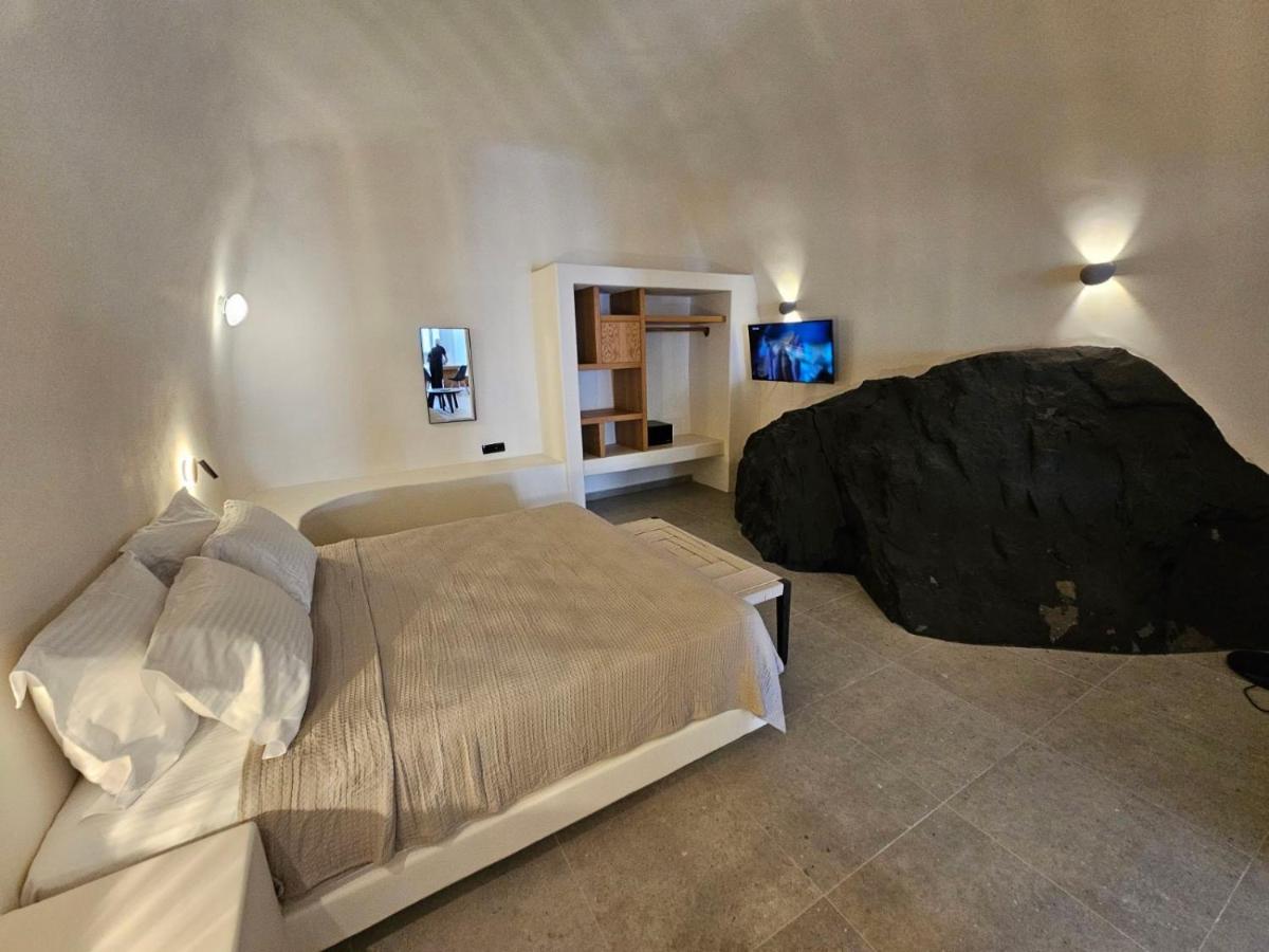 Petroma Cave Suites Vourvoúlos Dış mekan fotoğraf